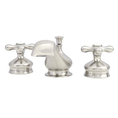 Maidstone - Mila Widespread Bathroom Sink Faucet - Metal Cross Handles
