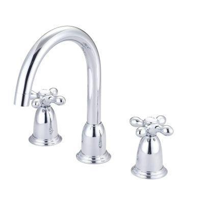 Maidstone - Widespread Bathroom Sink Faucet - Metal Cross Handles