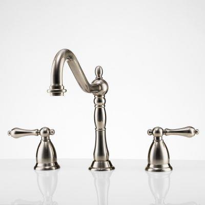 Maidstone - Ashford Widespread Bathroom Sink Faucet - Metal Lever Handles