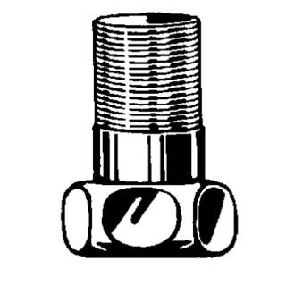 Grohe - Straight Union (1-1/4 With 1-1/2 Nut)