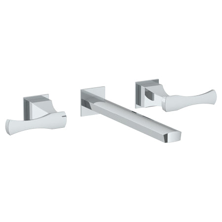 Watermark - Chelsea Wall Mounted 3 Hole Lavatory Set With 8 1/2 Inch CTC Spout