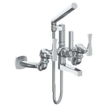 Watermark - Chelsea Wall Mounted Exposed Bath Set with Hand Shower