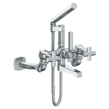 Watermark - Chelsea Wall Mounted Exposed Bath Set with Hand Shower