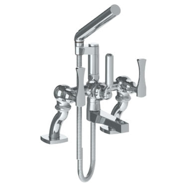 Watermark - Chelsea Deck Mounted Exposed Bath Set with Hand Shower