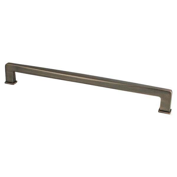 Berenson - Subtle Surge 12 inch CC Verona Bronze Appliance Pull