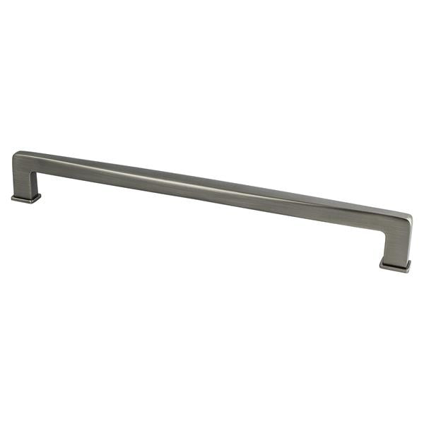 Berenson - Subtle Surge 12 inch CC Vintage Nickel Appliance Pull