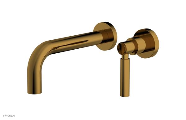 Phylrich - Basic 7-1/2 Inch Single Handle Wall Lavatory Set - Lever Handle