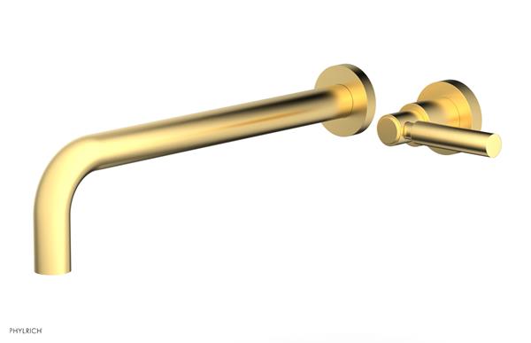 Phylrich - Basic 12 Inch Single Handle Wall Lavatory Set - Lever Handle