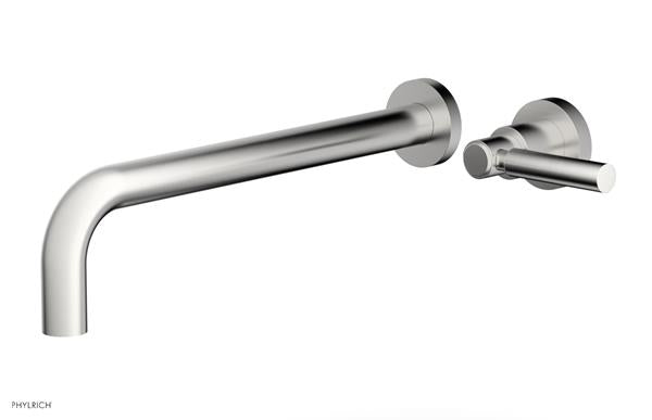 Phylrich - Basic 12 Inch Single Handle Wall Lavatory Set - Lever Handle