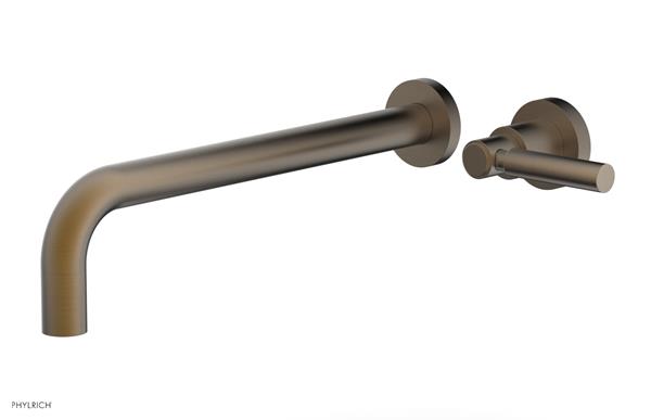 Phylrich - Basic 12 Inch Single Handle Wall Lavatory Set - Lever Handle