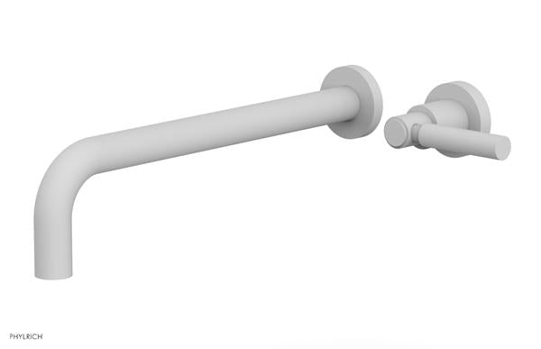 Phylrich - Basic 12 Inch Single Handle Wall Lavatory Set - Lever Handle