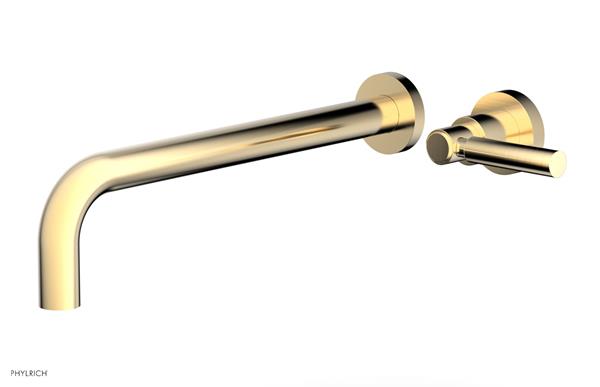 Phylrich - Basic 12 Inch Single Handle Wall Lavatory Set - Lever Handle
