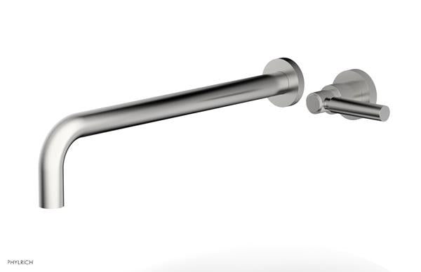 Phylrich - Basic 14 Inch Single Handle Wall Lavatory Set - Lever Handle