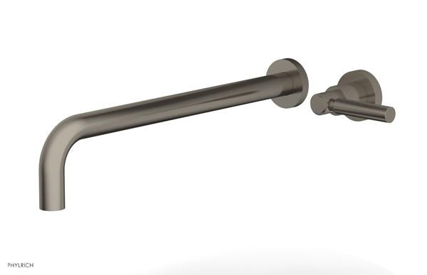 Phylrich - Basic 14 Inch Single Handle Wall Lavatory Set - Lever Handle