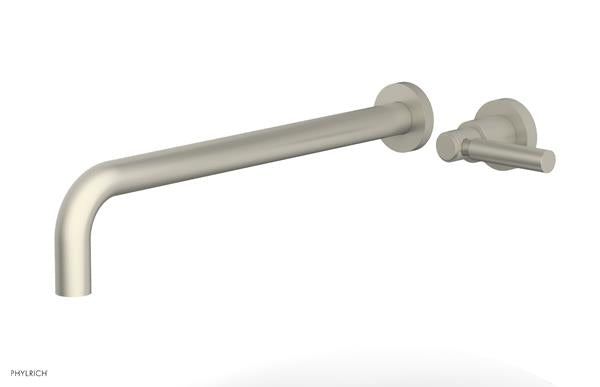 Phylrich - Basic 14 Inch Single Handle Wall Lavatory Set - Lever Handle