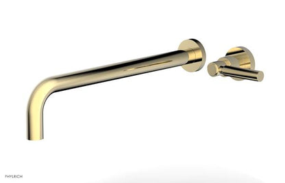 Phylrich - Basic 14 Inch Single Handle Wall Lavatory Set - Lever Handle