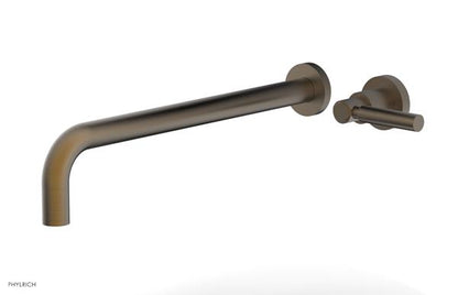 Phylrich - Basic 14 Inch Single Handle Wall Lavatory Set - Lever Handle