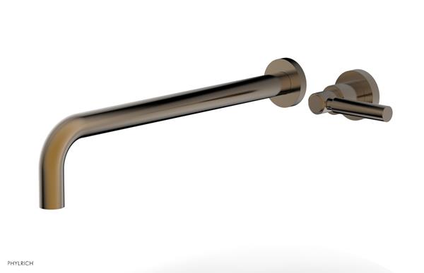 Phylrich - Basic 14 Inch Single Handle Wall Lavatory Set - Lever Handle
