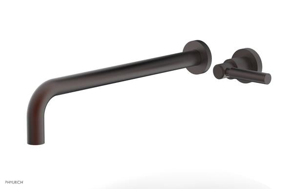 Phylrich - Basic 14 Inch Single Handle Wall Lavatory Set - Lever Handle