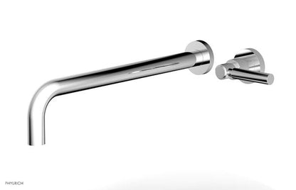 Phylrich - Basic 14 Inch Single Handle Wall Lavatory Set - Lever Handle