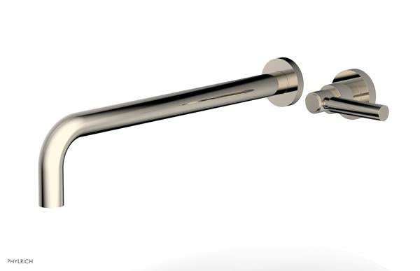Phylrich - Basic 14 Inch Single Handle Wall Lavatory Set - Lever Handle
