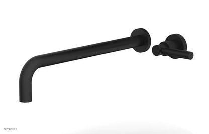 Phylrich - Basic 14 Inch Single Handle Wall Lavatory Set - Lever Handle