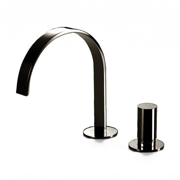 Lacava - Arch Deck-Mount Two-Hole Faucet With An Arch Spout, Knob Handle, Drain Not Included