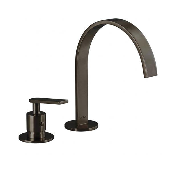 Lacava - Arch Deck-Mount Two-Hole Faucet With An Arch Spout, Lever Handle, Drain Not Included