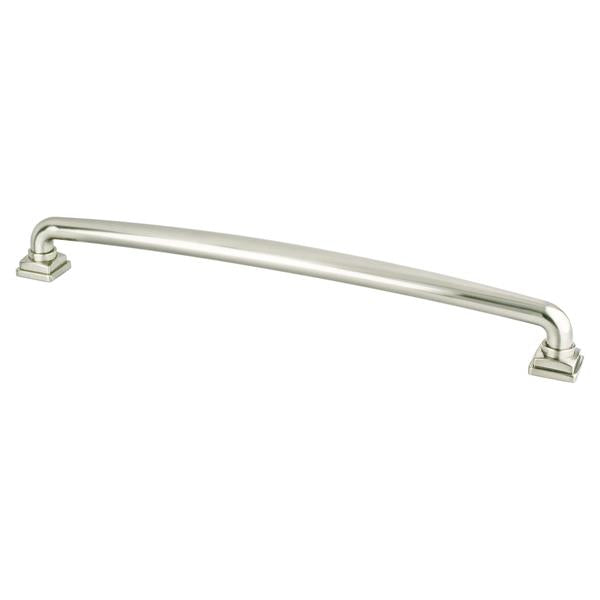 Berenson - Tailored Traditional 12 inch CC Brushed Nickel Appliance Pull