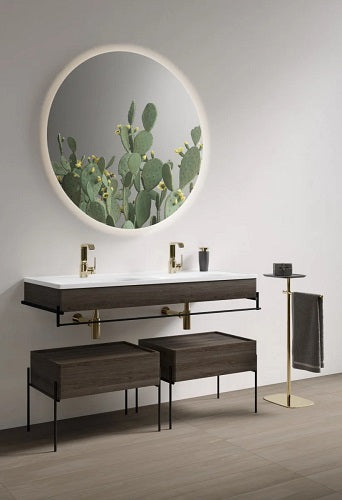 Cheviot - Equal Double Console Sink, Single Hole Drillings