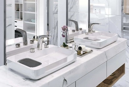 Cheviot - Infinity Vessel Sink, 23.5 Inch, White