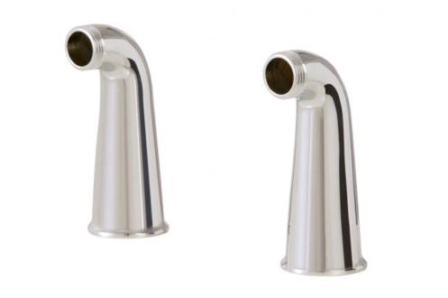 Aquabrass - Deckmount Elbows W/Adapters (Pair)
