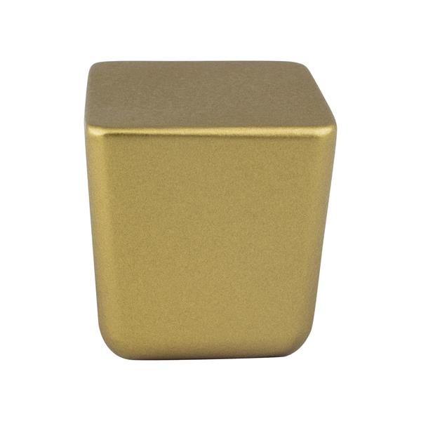 Berenson - Mini Honey Gold Large Square Knob