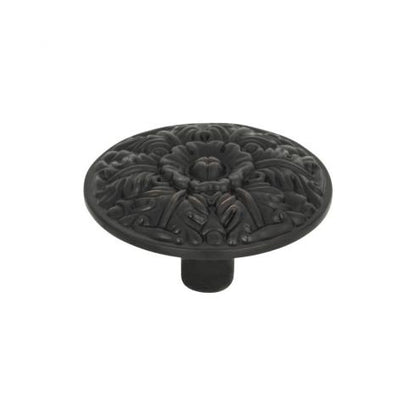 Atlas Homewares - Hammered Medallion 1-1/2 Inch Diameter Round Knob