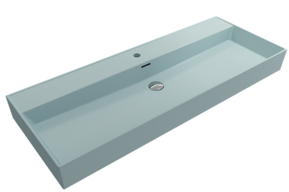 Bocchi - Milano Wall-Mounted Sink Fireclay 47.75 inch with Overflow