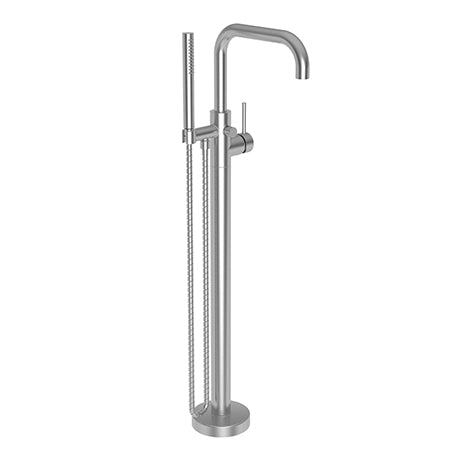 Newport Brass - East Square Exposed Tub and Hand Shower Set - Free Standing