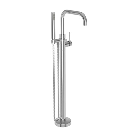 Newport Brass - East Square Exposed Tub and Hand Shower Set - Free Standing