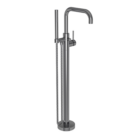 Newport Brass - East Square Exposed Tub and Hand Shower Set - Free Standing