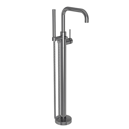 Newport Brass - East Square Exposed Tub and Hand Shower Set - Free Standing