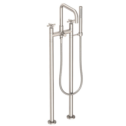 Newport Brass - Exposed Tub & Hand Shower Set W/Risers
