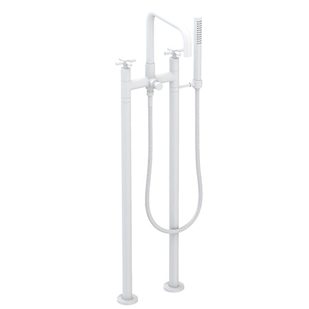 Newport Brass - Exposed Tub & Hand Shower Set W/Risers