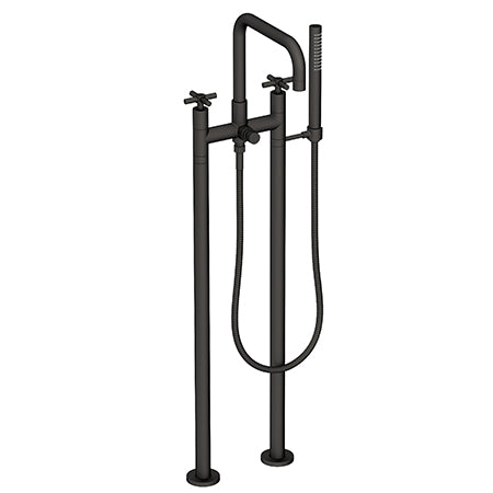 Newport Brass - Exposed Tub & Hand Shower Set W/Risers