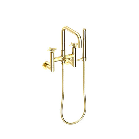 Newport Brass - Exposed Tub & Hand Shower Set - Wall Mount
