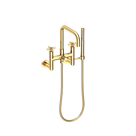 Newport Brass - Exposed Tub & Hand Shower Set - Wall Mount
