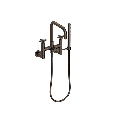 Newport Brass - Exposed Tub & Hand Shower Set - Wall Mount