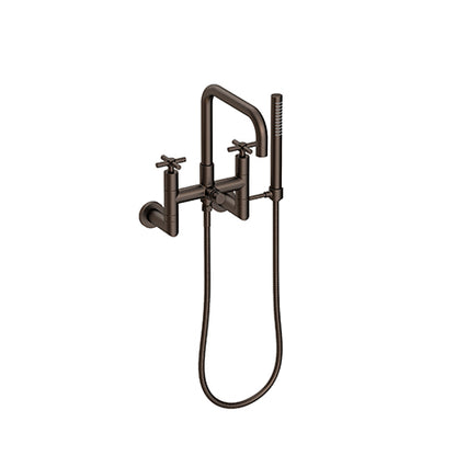 Newport Brass - Exposed Tub & Hand Shower Set - Wall Mount