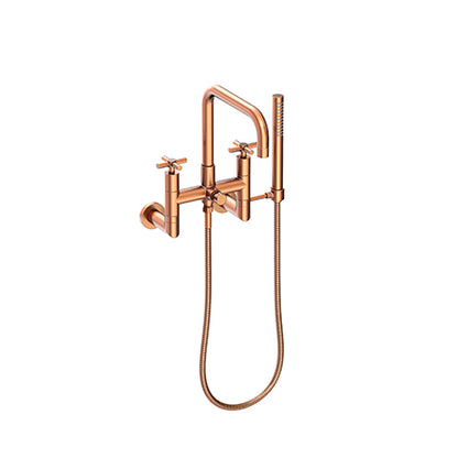 Newport Brass - Exposed Tub & Hand Shower Set - Wall Mount