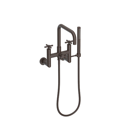 Newport Brass - Exposed Tub & Hand Shower Set - Wall Mount