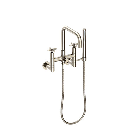 Newport Brass - Exposed Tub & Hand Shower Set - Wall Mount