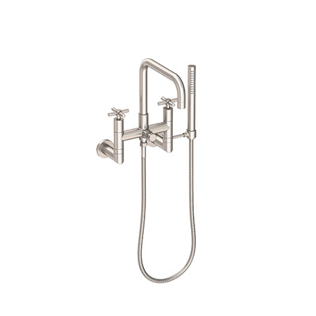 Newport Brass - Exposed Tub & Hand Shower Set - Wall Mount